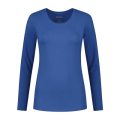 Dames T-shirt Lange mouw Santino Juna Royal Blue